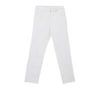 s.Oliver Junior Girl's Colored Denim, Straight Leg Croped, White, 152/SLIM