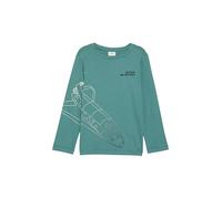 s.Oliver Junior Jungen 2156650 Langarmshirt mit Frontprint (1er Pack)