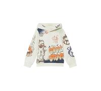 s.Oliver Junior Jungen Hoodie - Allover Gemustert, gefüttert
