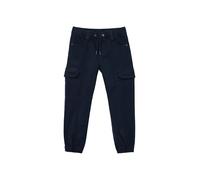s.Oliver Hose Jogg-Pants Pelle – Regular Fit, Cargotaschen – Blau Größe 98/SLIM