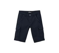 s.Oliver Junior Jungen, Seattle Cargo Bermuda, Slim Fit, Blue_5952, 146