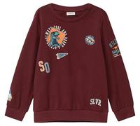 Sweatshirt mit 3D-Prints und Stickerei-Details 104/110 rot 2170063.3900.104_110