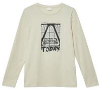 s.Oliver Junior Jungen T-Shirt - Langarm, Jersey, Frontprint, Regular Fit