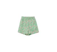 Crêpe-Shorts mit Elastikbund 116 grün