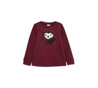 s.Oliver Junior Mädchen 2152348 Sweatshirt Mit Wendepailletten, 4581, 116 EU