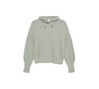 s.Oliver Junior Mädchen 2158691 Pullover mit Kapuze, Grau/Schwarz 9700, 170/176