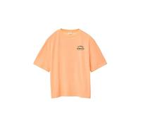s.Oliver T-Shirt Boxy mit Front- und Rückenprint für Mädchen Orange 158/164