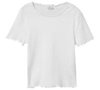 Verkürztes T-Shirt im Slim Fit mit Wellensaum 158/164 türkis 2165030.6115.158_164