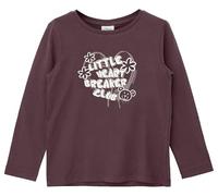 Longsleeve im Loose Fit mit Schaumprint 116/122 rot 2170319.4927.116_122
