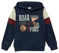 s.Oliver Junior Mädchen Hoodie - Print, Kontrast-Details, Regular Fit