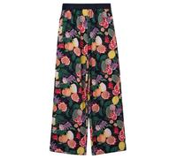 Wide-Leg-Hose im Loose Fit aus Viskose 140 blau|mehrfarbig 2178335.59A2.140