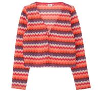 Strukturierte Jacke mit Bindeband im Loose Fit 158/164 orange|mehrfarbig 2177986.42X3.158_164