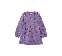 Thermofleece-Kleid mit All-over-Print 128 lila 2170308.46A2.128