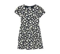 s.Oliver Junior Mädchen Kleid - Jersey, Puffärmel, All-Over-Print