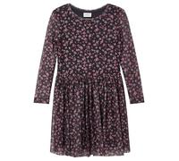 s.Oliver Junior Mädchen Kleid - Langarm, Mesh, Allover-Muster
