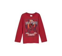 s.Oliver Junior Mädchen Langarmshirt - Jersey, Folienprint, Regular Fit