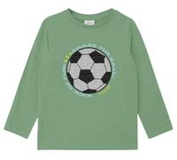 Langarmshirt mit Wendepailletten und Frontprint 92/98 grün 2177335.7253.92_98