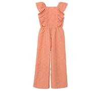 s.Oliver Junior Mädchen Overall - Florales Strickmuster, Volantärmel