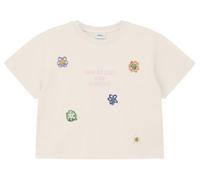 Oversize T-Shirt mit Frontprint und Applikationen 116/122 creme 2178130.0401.116_122