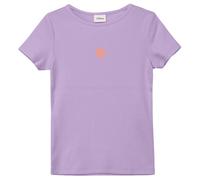 Ripp-T-Shirt im Slim Fit mit Stickerei 104/110 lila 2178132.4615.104_110