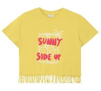 Printshirt im Oversize-Fit mit Fransen 128/134 gelb 2178213.1531.128_134