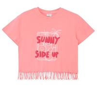 Printshirt im Oversize-Fit mit Fransen 116/122 orange 2178213.4299.116_122