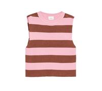 s.Oliver Junior Mädchen Strickpullunder - Slim Fit, verkürzt, gestrickte Streifen, ärmellos