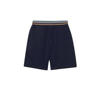 Sweat-Bermuda im Loose Fit mit Rippbund 92 blau 2177406.5952.92