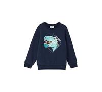Sweatshirt mit Wendepailletten mit kuscheliger Innenseite 116/122 blau 2170061.5952.116_122