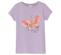 s.Oliver Junior Mädchen T-Shirt - Jersey, Pailletten, A-Shape