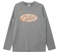 Langarm-Jerseyshirt mit Print und Stickerei 170/176 grau 2170393.95W0.170_176