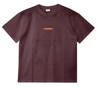s.Oliver RED LABEL Regular Fit T-Shirt aus reiner Baumwolle in Aubergine, Größe 170