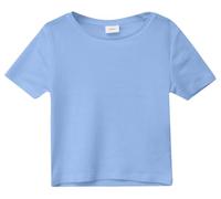 Verkürztes Rippshirt im Slim Fit 170/176 blau 2182707.5140.170_176