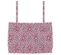Verkürztes Top mit abnehmbaren Trägern und Smok-Detail 170/176 pink|mehrfarbig 2182692.42A2.170_176