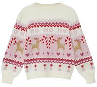 Strickpullover mit Weihnachtsmotiven 92/98 creme|mehrfarbig 2170364.04X5.92_98