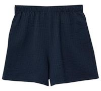 Strukturierte Shorts mit hohem Bund 146/152 blau 2165034.5952.146_152