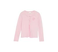 s.Oliver Weiche Strickjacke mit floraler Applikation zartrosa 92/98