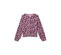 Strickcardigan aus Viskosemix mit All-over-Print 128/134 pink|mehrfarbig 2169470.41A3.128_134