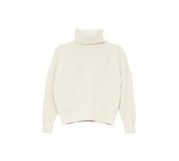s.Oliver Junior Mädchen 2153053 Pullover mit Rollkragen, Weiß 805, 134/140