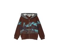 Kuschelige Kapuzen-Sweatjacke 104/110 braun 2173452.8844.104_110