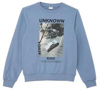 Sweatshirt mit Fotoprint M blau 2150108.5268.M