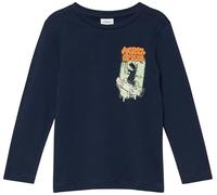 Longsleeve mit strukturiertem Frontprint 92/98 blau 2170158.5952.92_98