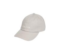 Kappe aus Leinenmix mit Logo-Stickerei ONESIZE grau 2166432.91D0.ONESIZE