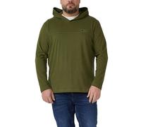 Kapuzen-Longsleeve aus Heavy Jersey mit Logo-Detail 5XL Grün 2176633.7983.5XL
