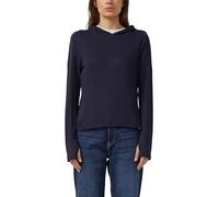 Kapuzenshirt aus leichtem Jersey im Slim Fit 44 blau 2174384.5959.44