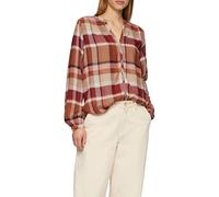 Karierte Bluse aus Viskosemix 40 rot 2154265.33N9.40