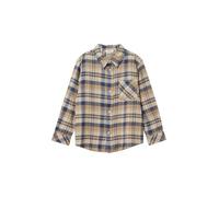 Kariertes Flanellhemd mit Brusttasche im Regular Fit 128/134 beige|blau 2173430.80N2.128_134