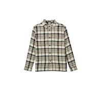 s.Oliver Kariertes Flanellhemd – Regular Fit mit Brusttaschen – Beige Größe 170/176