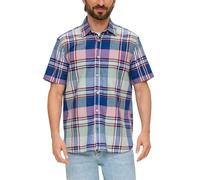 s.Oliver - Hemd blau|mehrfarbig - Gr. - XL
