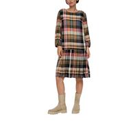 s.Oliver Kariertes Minikleid aus Viskosemix